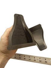 Universal NACA Duct Air Scoop Inlet Flat Mount Undertray Diffuser Hood Panel 2pc picture
