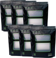 6pcs 1LB Storage Terp Bags 58%-62% RH 2-Way Humidity 15.8