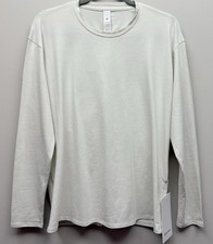 NEW Lululemon Women’s Twist-Back Relaxed Fit Long Sleeve Bone Shirt Sz. S picture
