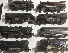 Lionel & more Locomotive Train Lot O27 & O Gauge - Lot of 8 Vintage Not tested picture