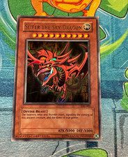 Yu-Gi-Oh TCG Slifer the Sky Dragon Ultra Rare Limited American God GBI-001 picture