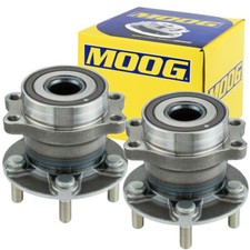 MOOG Rear Wheel Bearing Hub Assembly Pair For Subaru Forester 2014-2018 W/ABS picture