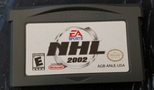 NHL 2002 - GBA Nintendo Game Boy Advance - Cart Only - Tested Working Authentic picture