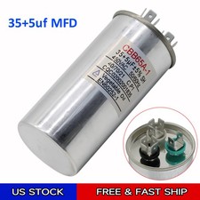 35+5 35/5 uF MFD 370-440V 440 VAC High Quality Motor Dual Run Capacitor CBB65-R picture