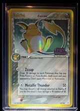 Pokemon Raichu Delta Species 15/110 EX Holon Phantoms Reverse Holo Ungraded picture