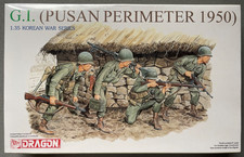 Dragon 6808 G.I. Pusan Perimeter 1950 1:35 Scale Model Kit Korean War 1/35 picture