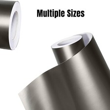 High Quality Charcoal Grey Satin Adhesive Vinyl Car Wrap Roll DIY Wrapping vinyl picture
