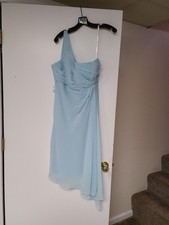 Davids Bridal Bridesmaid Dress Capri Size 12 picture