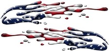Vehicle Auto Boat Car Truck Racing Graphics Decals Stickers Flames Art Flag 60