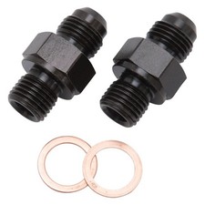 Russell Performance -6 AN 1/4in NPSM (2 per pack) picture