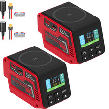 2-Pack 300W Power Regulator Compatible with Milwaukee 18V Battery, DC 2-30V picture