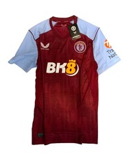 Aston Villa 2023-24 Castore Authentic Home Pro Shirt Mens Size S Soccer Jersey picture