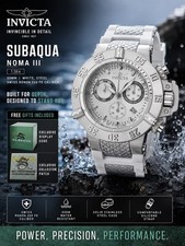 Invicta Subaqua Noma III Swiss Ronda Z60 FE Caliber Men's Watch - 50mm (1384) picture
