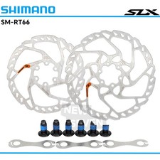 Shimano SLX SM-RT66-S/M 160mm/180mm Disc Brake Rotor 6 Bolts W/ Spacer In Bulk picture