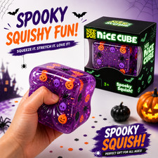 Nee-Doh-Halloween Nice Cube , Spooky Squish Schyling Halloween Squishy picture