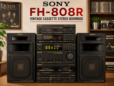 SONY FH-808R 🌈RaRe🌈 Vintage Cassette Stereo Boombox picture