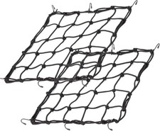 2Pack15.7 X15.7 Cargo Net, Made of Rubber Heavy Duty Bungee Net Stretches to 31. picture
