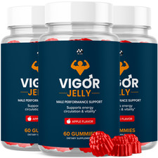 Vigor Jelly Gummys Advanced Male Health Support Supplement 180 Gummies picture