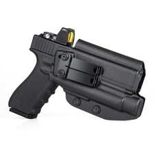 Glock 19 17 IWB Kydex Black Holster for Olight PL 2 PL Pro PL 3 PL 3R PL 3S picture
