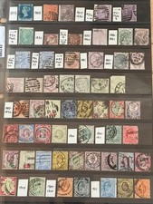 Great Britain 1855-1911 Fantastic Collection Used in Stock Sheet 9X6242S picture