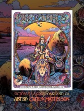 Billy Strings Oakland CA Oct 2-3 2026 Sea Lion Art Poster picture