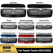 Front Bumper Grille & Hood Bulge Molding For 2014-2021 Toyota Tundra TRD Style picture