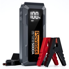 5000A Car Jump Starter Booster Jumper Power Bank Battery Charge 3