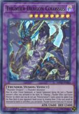 *** THUNDER DRAGON COLOSSUS *** ULTRA RARE MP19-EN183 YUGIOH  picture
