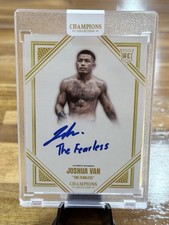 2025 Champions Collection Joshua Van FearlessInscription Auto (RC) /24 Signed picture