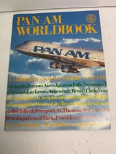 Vintage 1986 Pan Am Holiday Worldbook Travel Brochure Caribbean South America picture