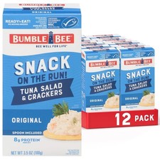Bumble Bee Tuna Salad with Crackers Kit Pack of 12 Ready to Eat 3.5 Ounce picture