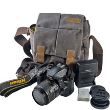 Nikon D3300 DSLR 24.2MP 18-55mm VR Kit 2,330 Shutter Excellent w/ BAG ✅ picture