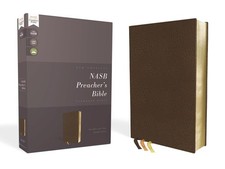 NASB, Preacher's Bible, NEW, Out Of Print, Leathersoft, Brown, 95 Text picture