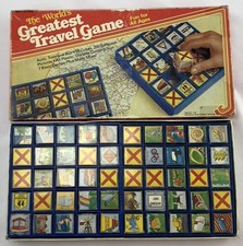 1980 World's Greatest Travel Game Complete in Good Condition  picture