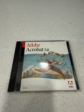 SEALED Adobe Acrobat 5.0 Education CD for MAC W/ SERIAL NUMBER AND PRODUCT KEY picture