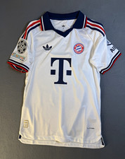 adidas Bayern Munich Harry Kane #9 T-Mobile White/Navy/Red Soccer Jersey M picture