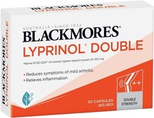 Blackmores Lyprinol Double 30 Capsules picture