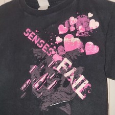 Senses Fail Band Tour 2005 Black Short Sleeve T Shirt Full Size S-5XL AQ56 picture