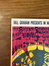 Bill Graham Presents Fillmore East Concert Post card in New York picture