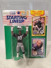 1990 Kenner Greg Townsend Oakland Raiders Starting Lineup Figure NIB W/Hard Case picture