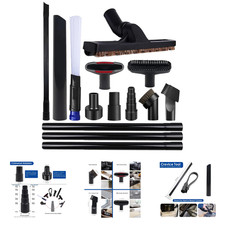 14PCS Universal Vacuum Attachments Brushes Kit for Shop Vac Accessories, Hose picture