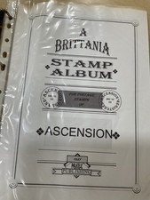 Ascension stamps. 1922 - 1986. KGV - QV. Mint/used. Britannia leaves/album @300 picture