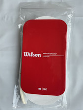 Brand New 2026 Wilson Pro Overgrip Comfort  30 Pack Tennis Over Grip -  White picture