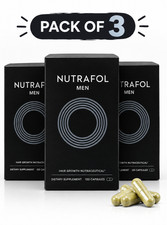 Nutraf0l Men Hair Growth Nutraceutical 360 Capsules 3 Bottle picture