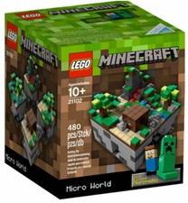 Retired LEGO 21102 Minecraft Cuusoo Micro World *** BRAND NEW FACTORY SEALED *** picture