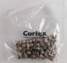 AZEK Cortex English Walnut Decking Fastener Plugs 100ct 1/4