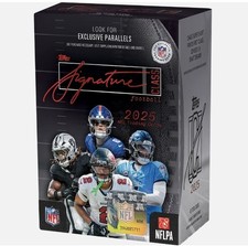 2025 Topps Signature Class Football Sealed Value Blaster Box  picture