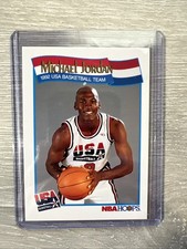 1991-92 NBA Hoops - USA Basketball Michael Jordan #579 picture