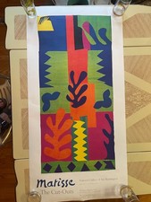 rare vintage 1977 Henri Matisse original exhibition poster picture