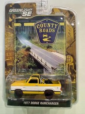 Greenlight SE County Roads 1977 Dodge Ramcharger Yellow White Series 2 NISP VHTF picture